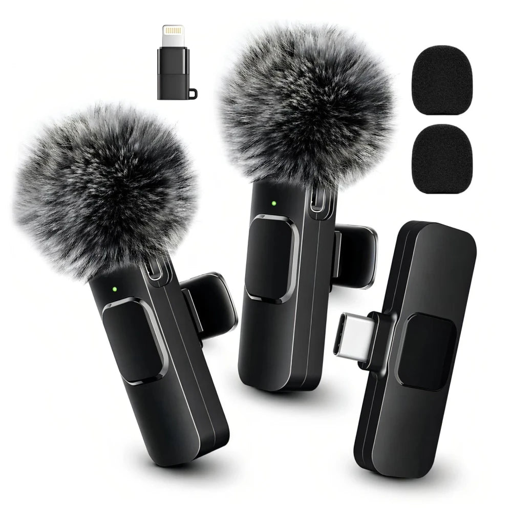Wireless Mini Lavalier Microphone